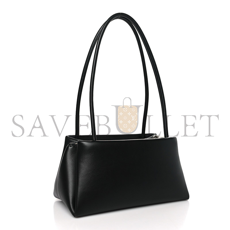 PRADA NAPPA SHOULDER BAG BLACK 1BA368 (25*13.5*13cm)